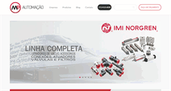 Desktop Screenshot of mpautomacao.com